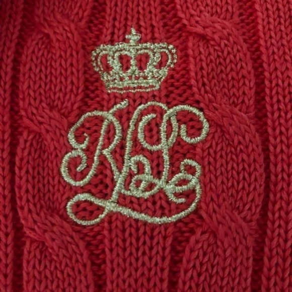 Ralph Lauren  Zip Knit Sweater.  Size: XXL. Plus - Picture 2 of 5